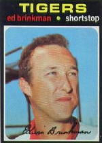 1971 Topps Baseball Cards      389     Ed Brinkman